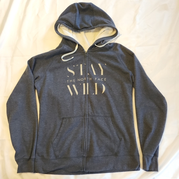 The North Face Stay Wild Heather Full Zip Hoodie NF0A3CBV Womens XL - Picture 5 of 12
